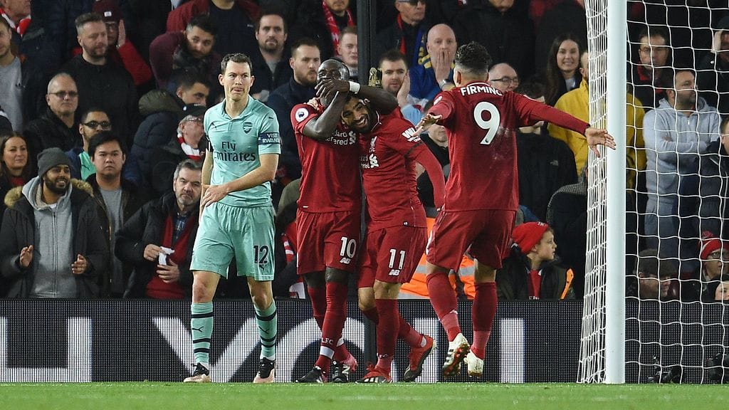 Muodostavatko Mohamed Salah, Roberto Firmino ja Sadio Mane yhden kaikkien aikojen kolmikoista?