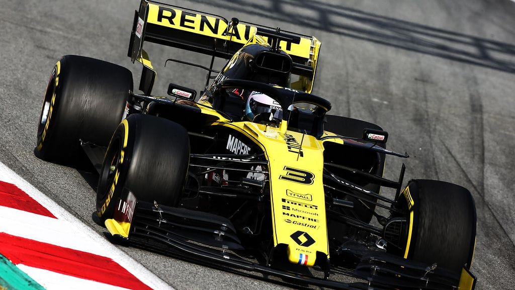 Daniel Ricciardo on tiistain toiseksi nopein kuljettaja.