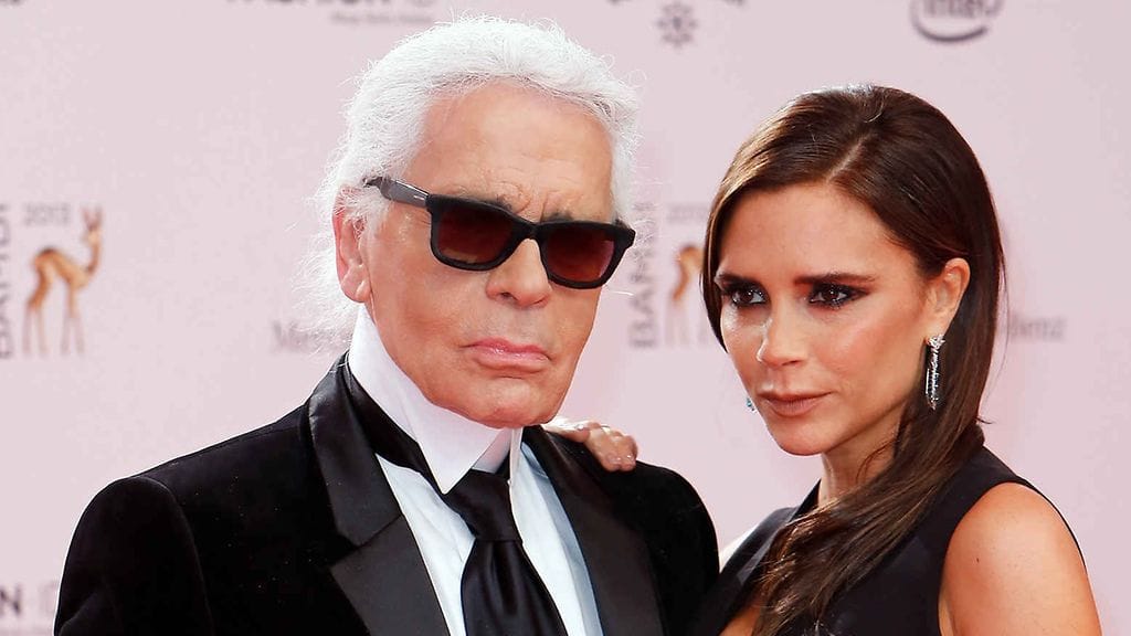 victoria beckham karl lagerfeld