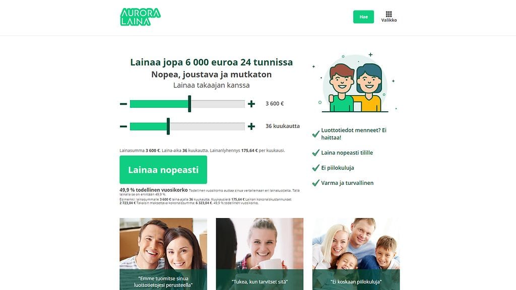 Uusi pikavippiyhtiö tarjoaa lainaa luottotietonsa menettäneille, jos sopiva takaaja löytyy.