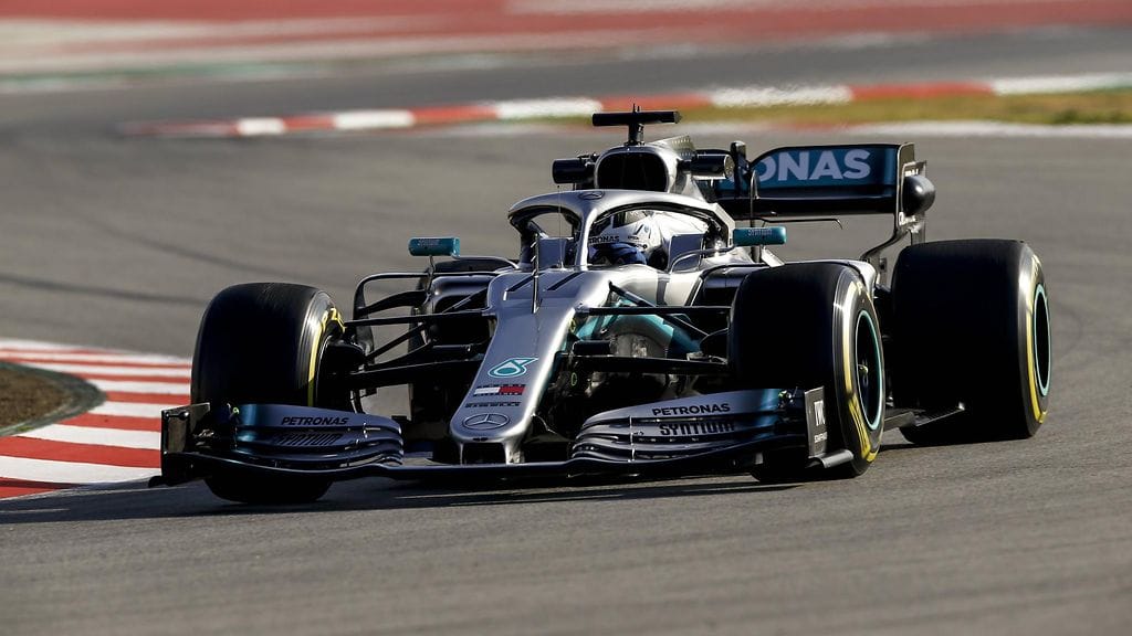Valtteri Bottas oli kuudes F1-talvitesteissä tiistaina.