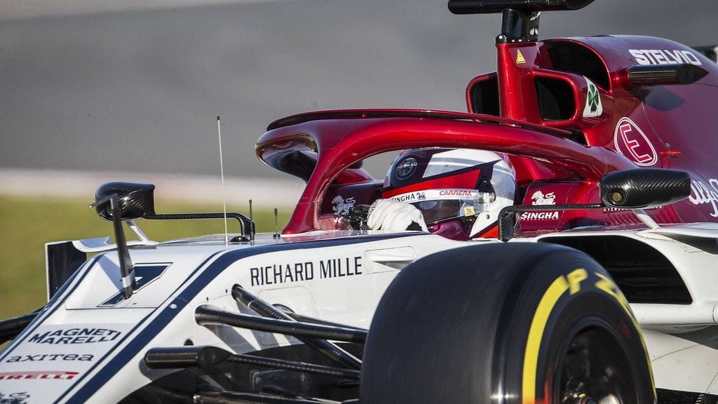 Kimi Räikkönen täräytti koko F1-talvitestien nopeimman kierroksen keskiviikkona aamupäivällä.