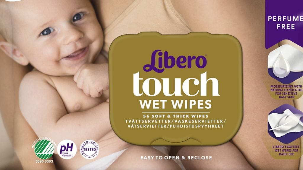 Hygienia- ja terveysyhtiö Essity vetää markkinoilta Libero Touch -puhdistuspyyhkeet.