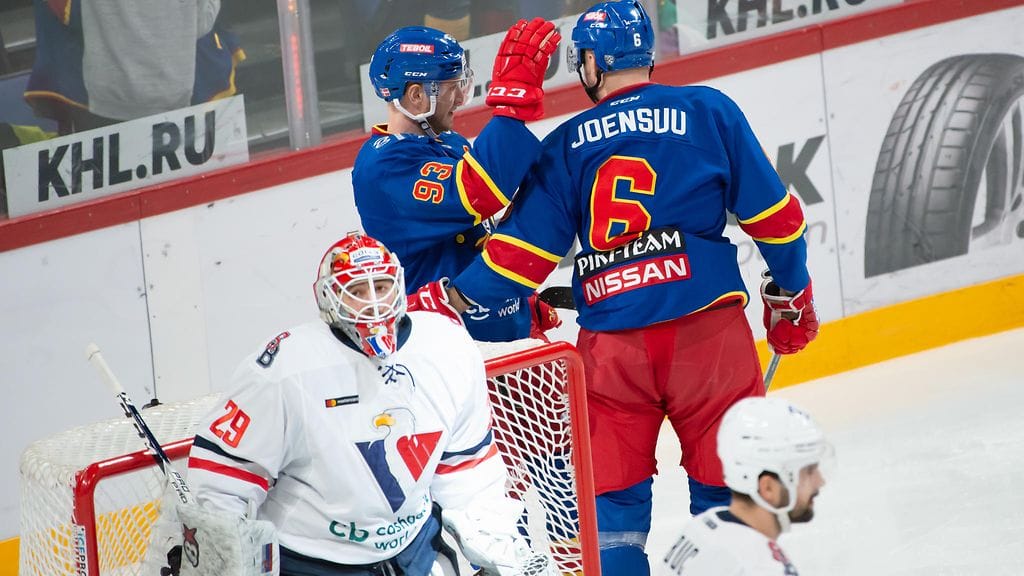 Jokerit kaatoi Slovan Bratislavan Jesse Joensuun johdolla.