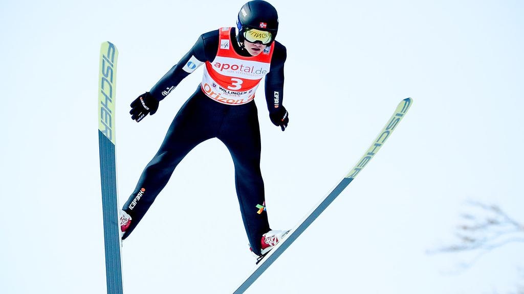 Thomas Aasen Markeng Willingenin maailmancupissa viikko sitten.