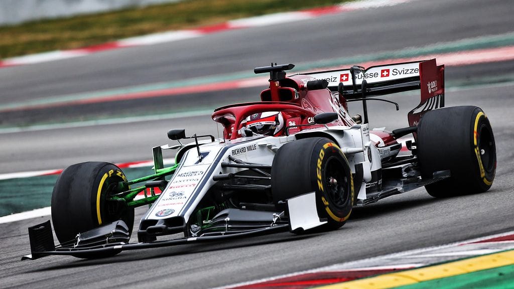 Kimi Räikkösen paras kierros oli neljänneksi nopein F1-talvitesteissä.