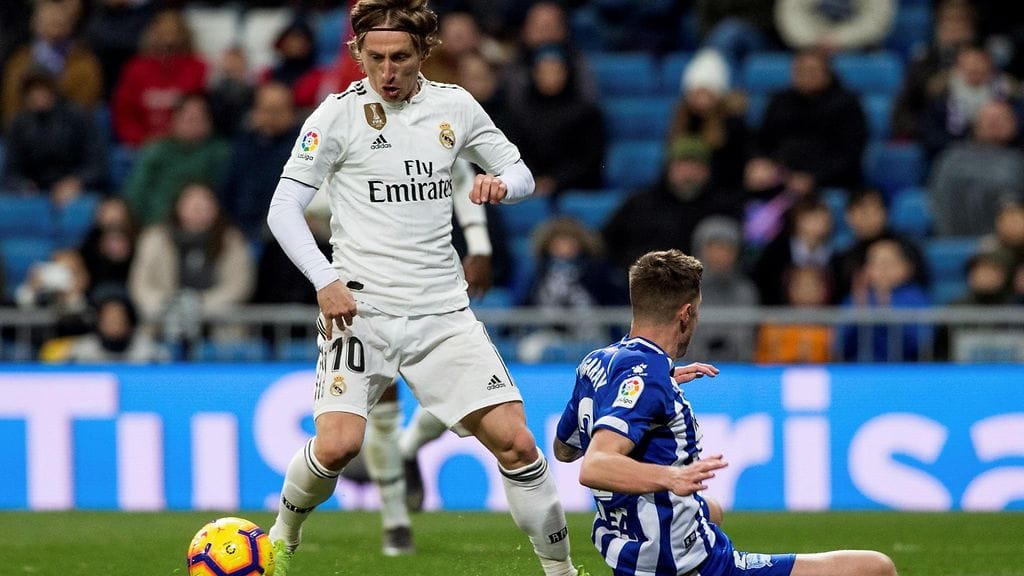 Luka Modric on Real Madridin pelin moottori.