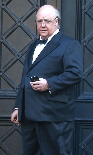 Russell Crowe 21.2.2019 The Loudest Voice in the Room -kuvauksissa 1 New Yorkissa