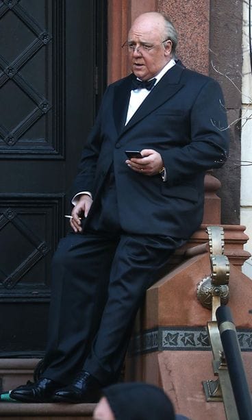 Russell Crowe 21.2.2019 The Loudest Voice in the Room -kuvauksissa 2 New Yorkissa