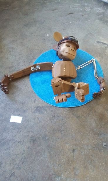 Teos2019 Flying laser monkey army unit prototype 1.0 by Kalle Mustonen.