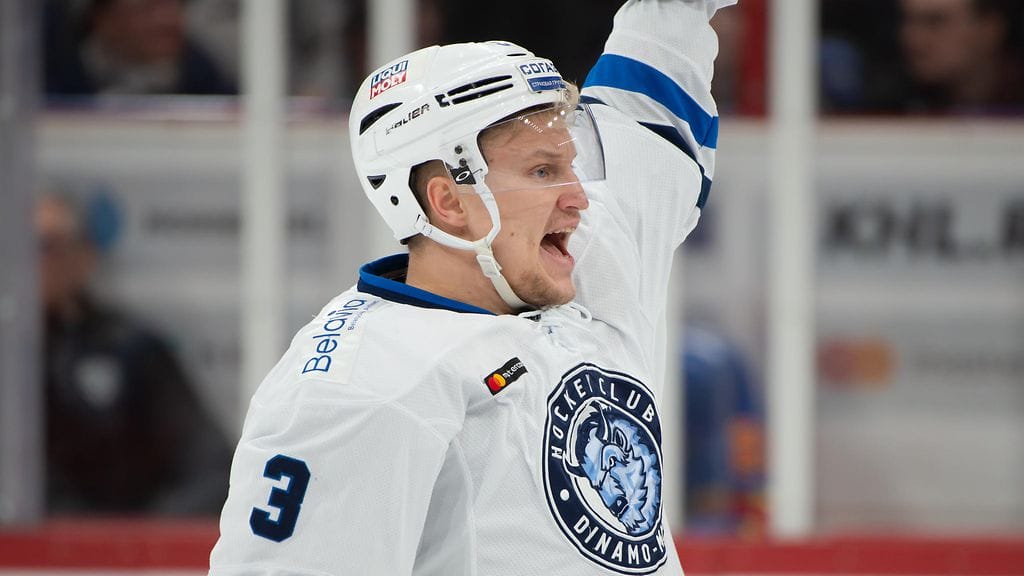 Teemu Pulkkinen iski Dinamo Minskin voittomaalin Jokereita vastaan.