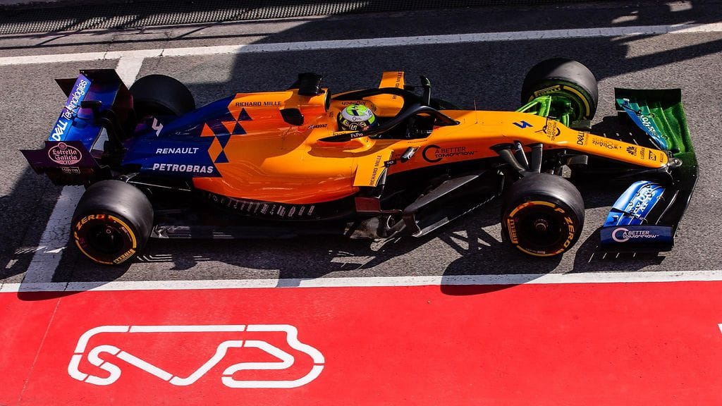 McLarenin tiloissa syttyi tulipalo Espanjan Barcelonassa.