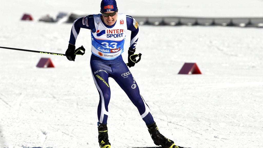 Matti Heikkinen onnistui yhdistelmäkilpailussa 12. sijallaan.