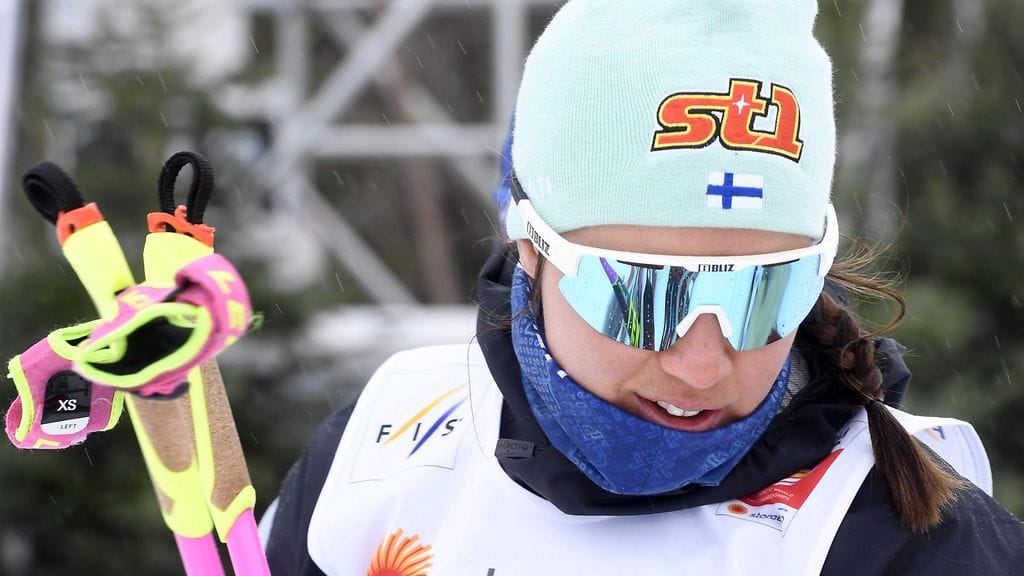 Kerttu Niskanen kärsii hengitystieinfektiosta.