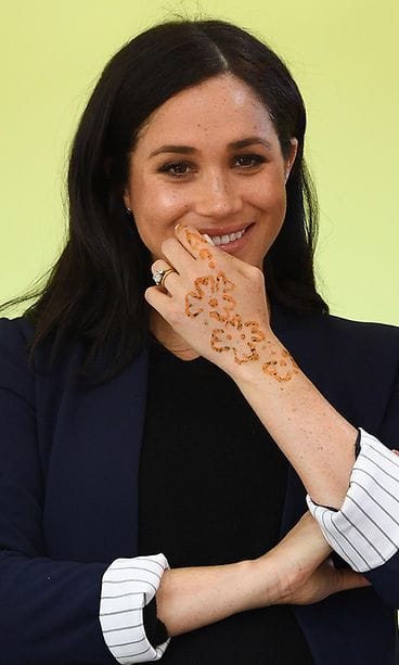 Meghan hennatatuointi