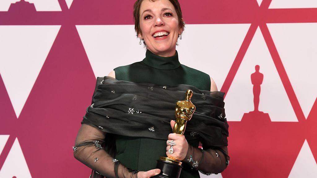 Olivia Colman palkittiin parhaan naispääosan Oscarilla suorituksestaan The Favourite -elokuvassa.