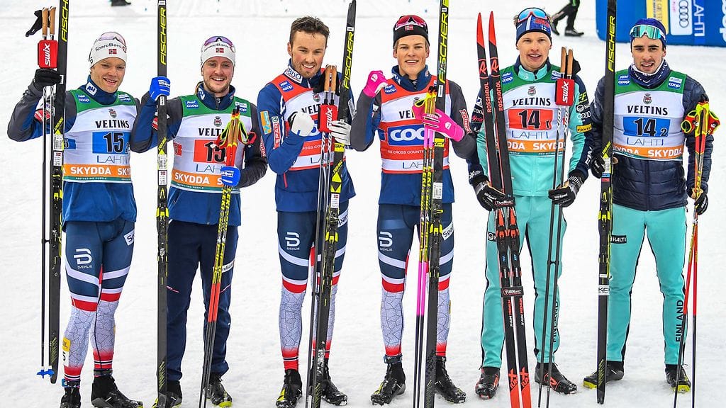 Iivo Niskanen ja Ristomatti Hakola olivat Salpausselän kisoissa parinsprintin kolmansia. Jari Isometsä peräänkuuluttaa lisää sprinttiperinteitä Suomeen.