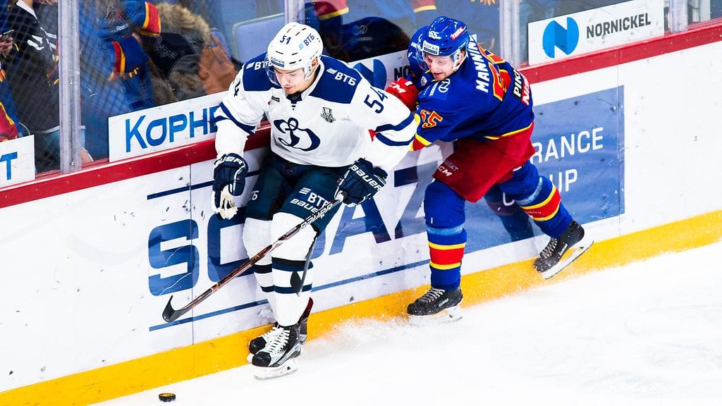 Jokerit koki tappion Dinamo Moskovalle maanantaina.