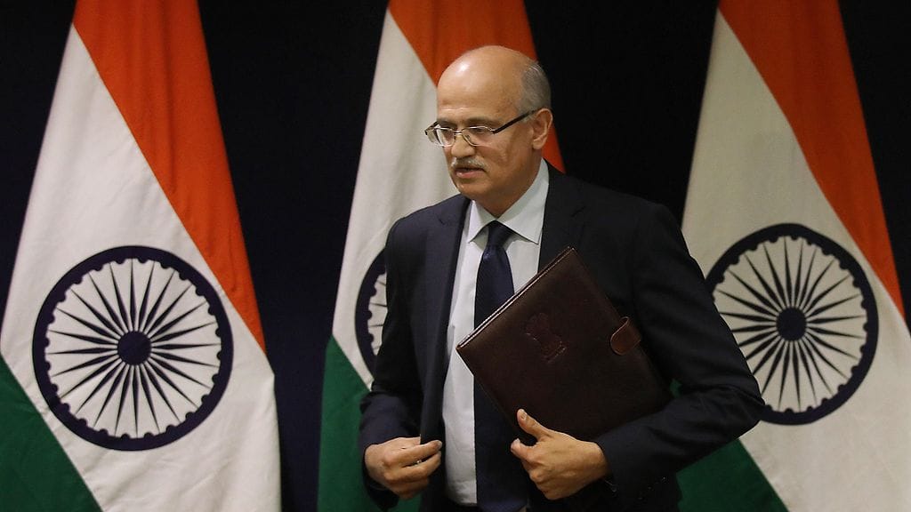 Intian ulkoasiainministeri Vijay Keshav Gokhale.