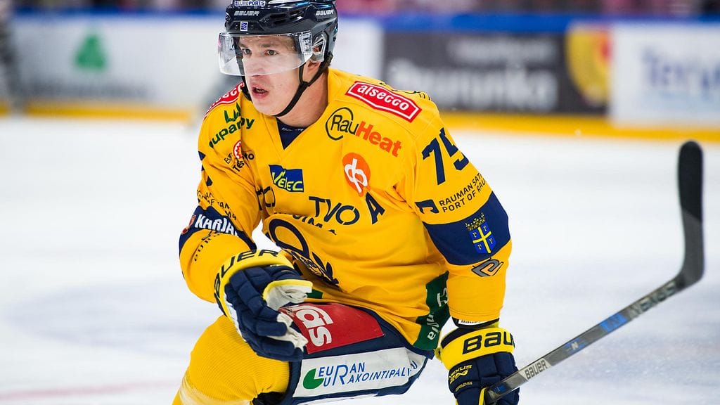 Arttu Ilomäki syötti upeasti Lukon kolmannen maalin Jyväskylässä.