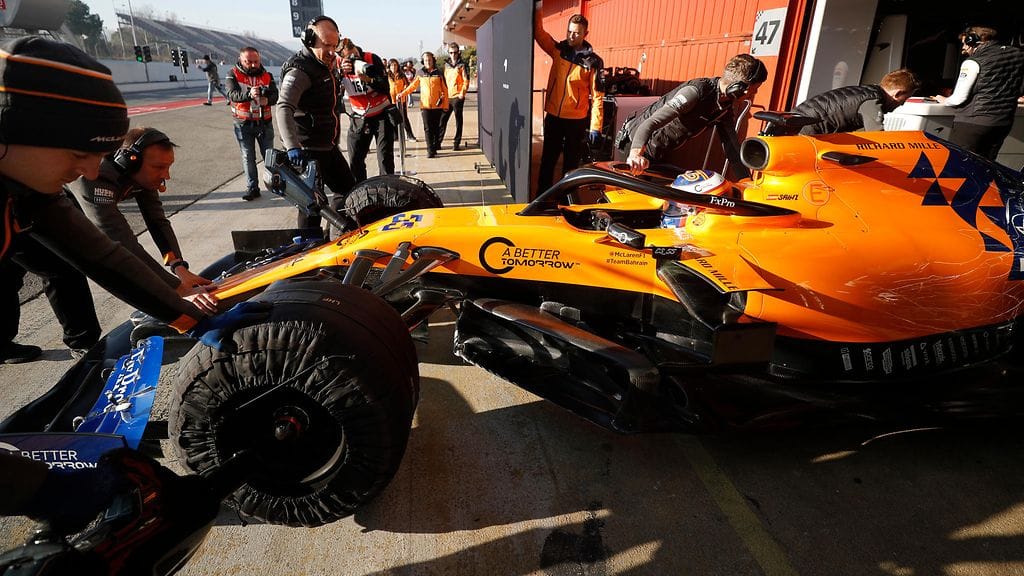 Carlos Sainz kävi ajamassa testien uuden kärkiajan.