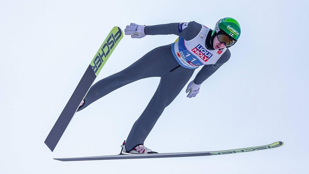 Ilkka Herola lähtee ladulle 1.24 minuutin päässä kärjestä.