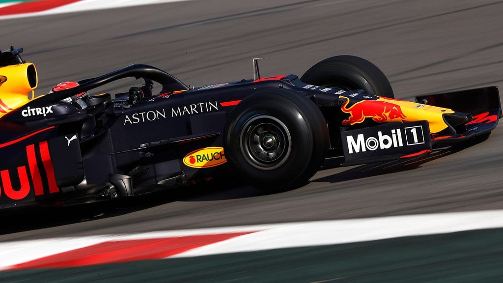 Pierre Gasly ajoi rajusti ulos F1-talvitesteissä Espanjan Barcelonassa.