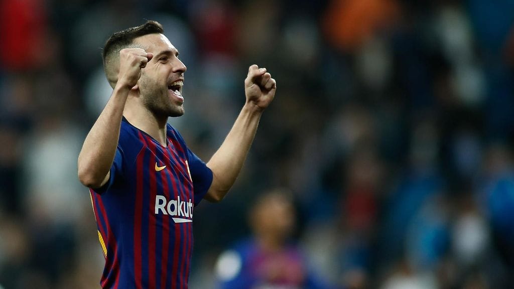 Jordi Alba jatkaa FC Barcelonan riveissä vielä pitkään.