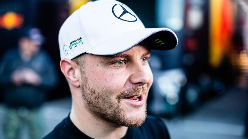 Valtteri Bottas on kasvattanut lihasta parin kilon verran talven aikana.