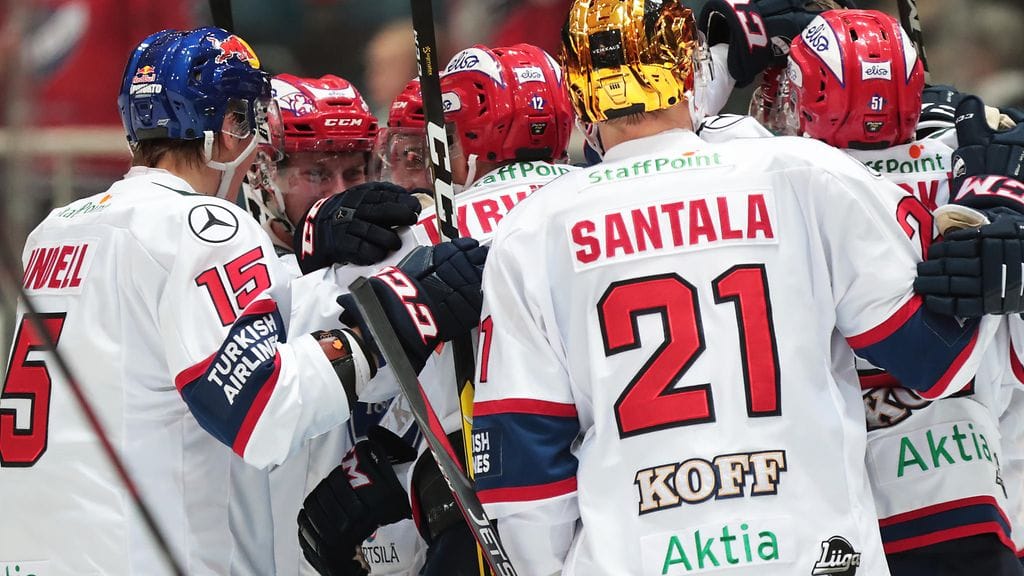 HIFK juhli Raumalla.