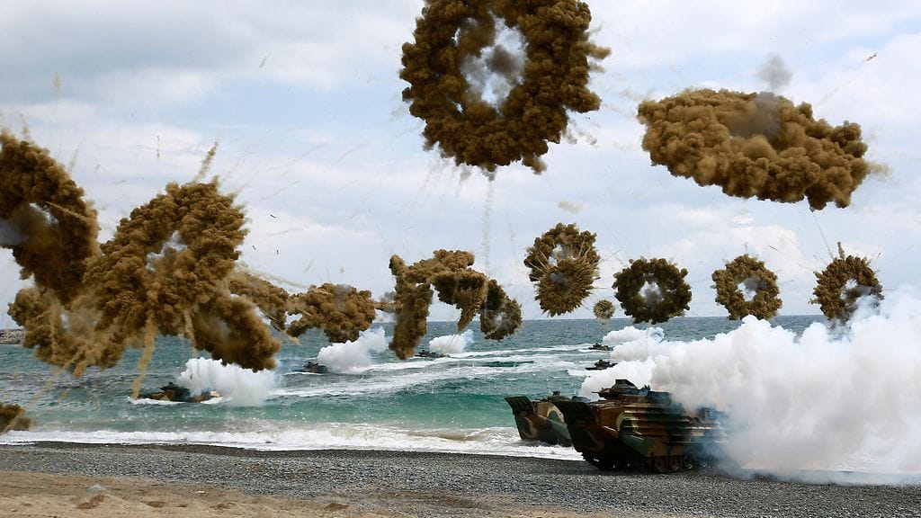 Foal Eagle -sotaharjoitus vuonna 2017.