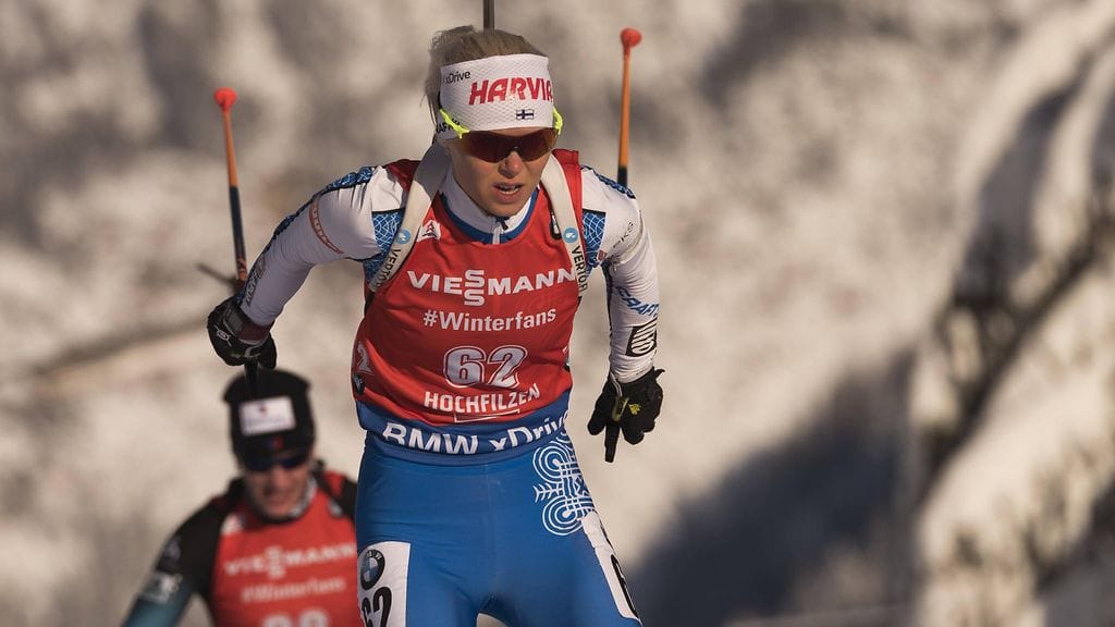 Mari Eder jättää ampumahiihdon MM-kilpailut väliin.