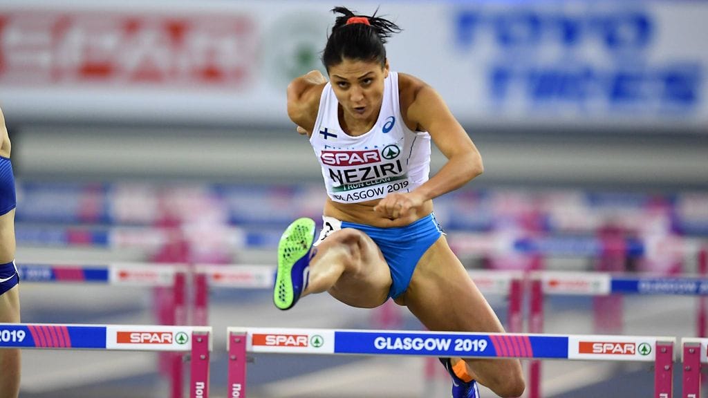 Nooralotta Neziri eteni EM-finaaliin Glasgow'ssa.
