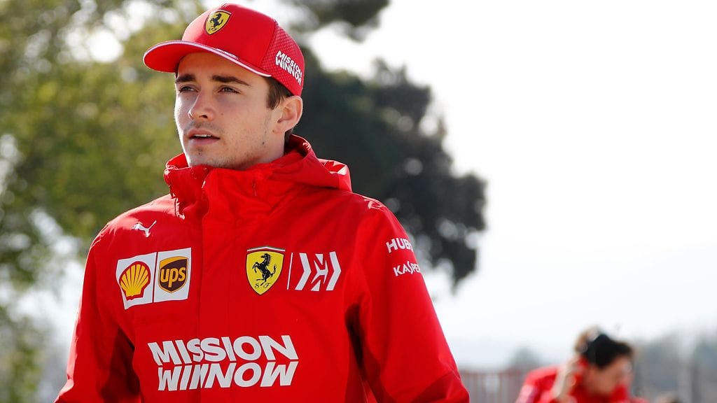 Charles Leclerc siirtyi talvella Sauberilta Ferrarille.