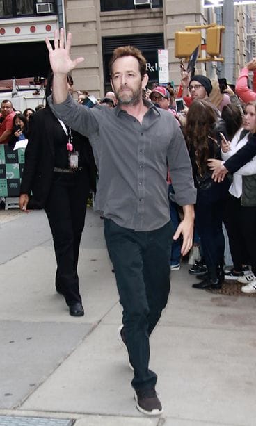 Luke Perry lokakuussa 2018