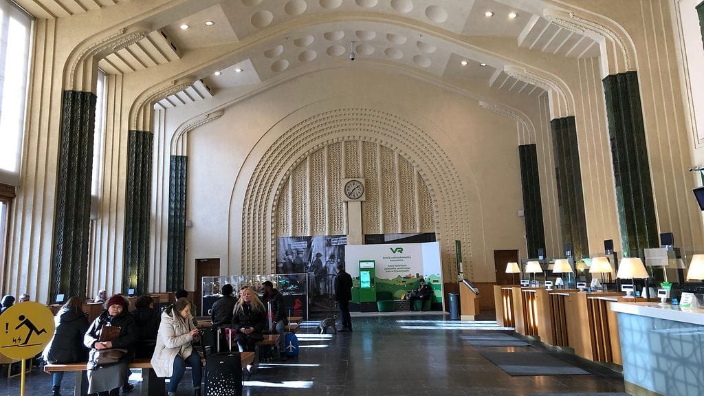 Rautatieasema, Helsinki, lippuhalli