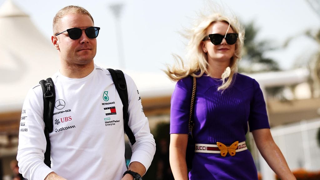 Valtteri ja Emilia Bottas.