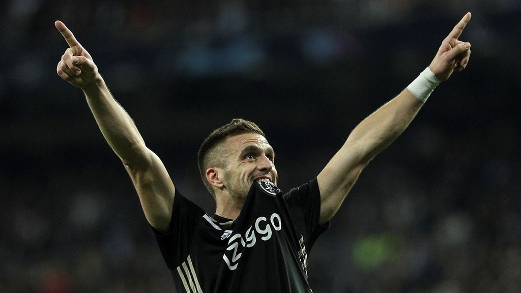 30-vuotias Dusan Tadic oli kentän kuningas tiistaina.