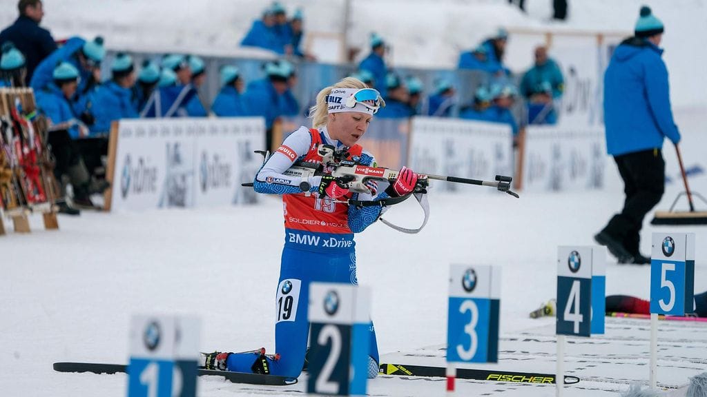 Kaisa Mäkäräisen ammunnan tarkkuudessa on ollut suurta vaihtelua.