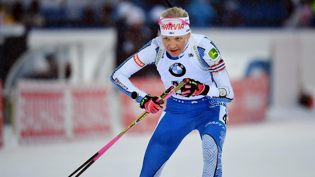 Kaisa Mäkäräinen sijoittui ampumahiihdon MM-kisojen pikakisassa sijalle 12.
