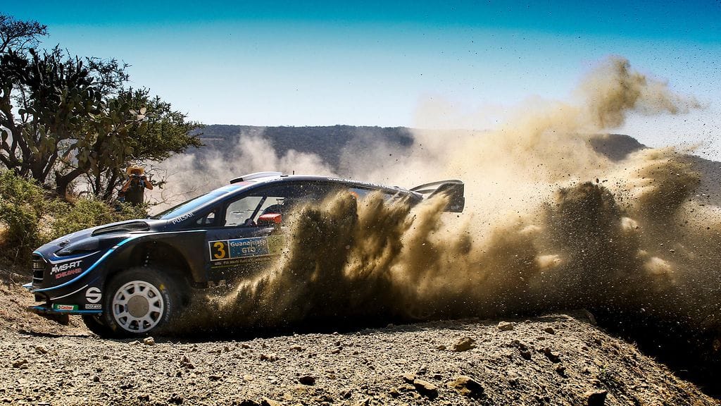 Teemu Suninen kilpailu päättyi myös Meksikon MM-rallissa keskeytykseen.