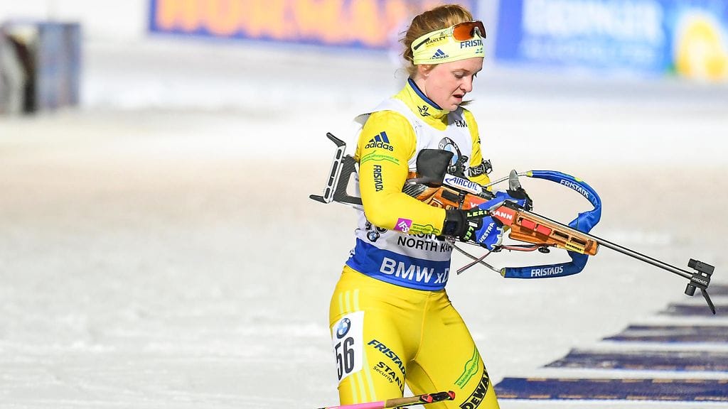 Mona Brorsson oli lähellä jättiyllätystä ampumahiihdon MM-kisojen takaa-ajokilpailussa.