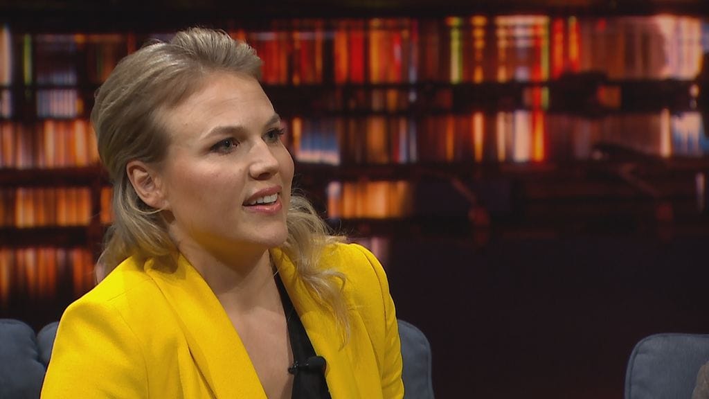 Lääkäri Emilia Vuorisalmi keskusteli rakkaudesta Studio-ohjelmassa tiistaina.