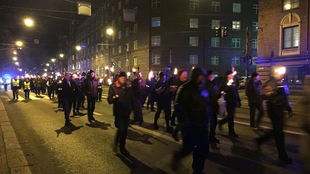 612-soihtukulkue itsenäisyyspäivänä 2018.