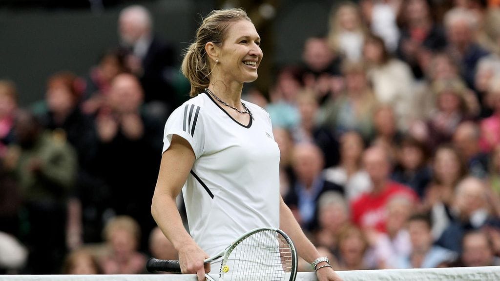 Steffi Graf voitti urallaan 22 Grand Slam-turnausta.