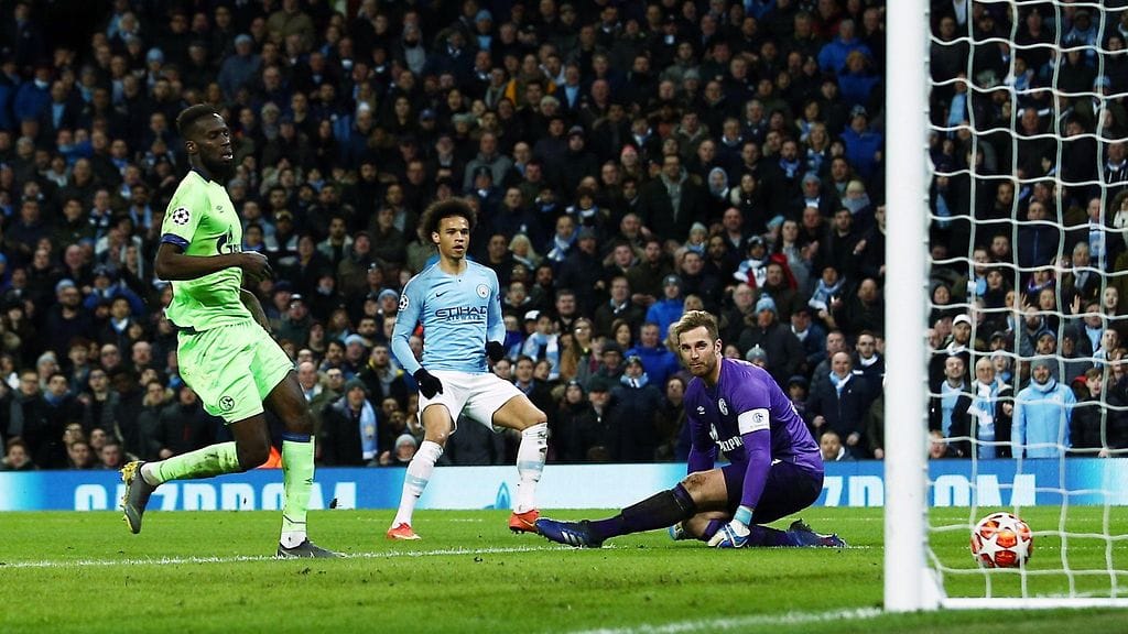 Leroy Sane vastasi tiistaina Manchester Cityn 3–0-maalista.