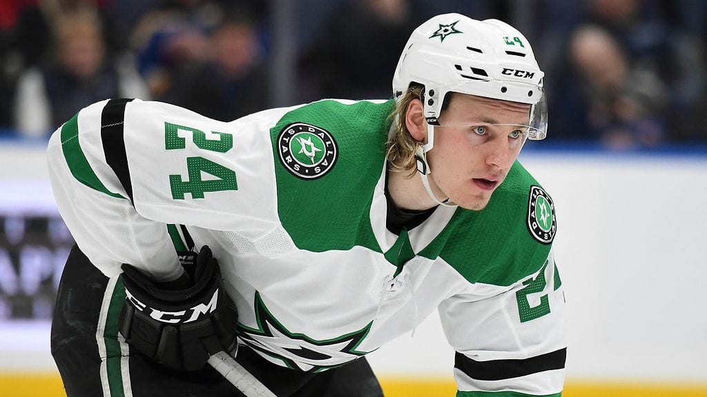 Dallasin Roope Hintz iski kaksi maalia Buffalon verkkoon.