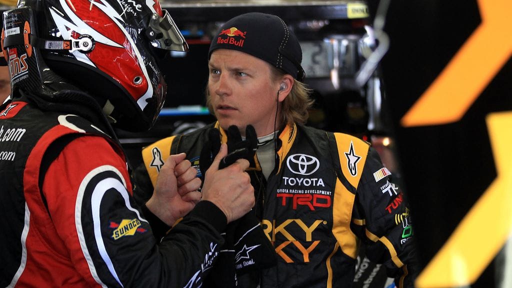 Kimi Räikkönen NASCARissa vuonna 2011.