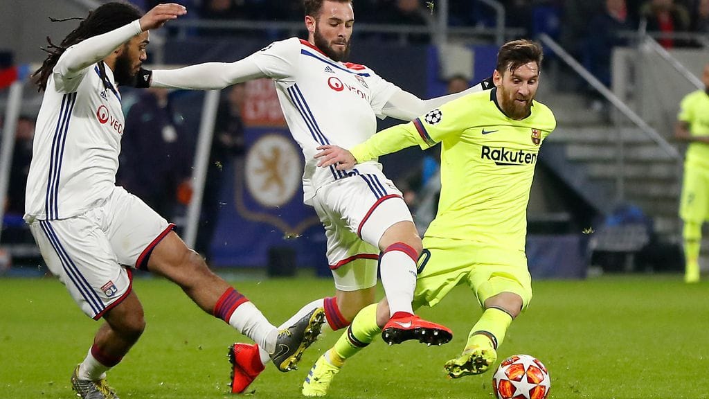 Lionel Messin edustama FC Barcelona isännöi Lyonia.