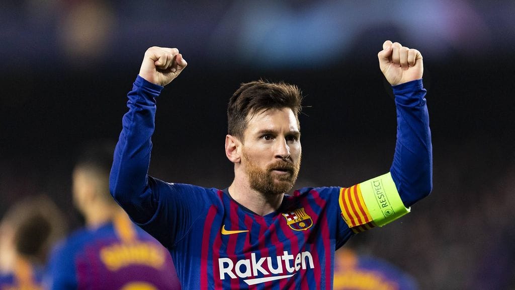 Lionel Messi teki Lyonia vastaan kaksi maalia ja tarjosi kaksi syöttöä.